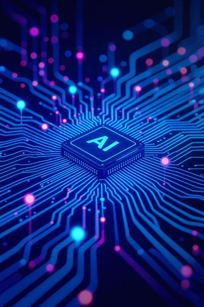 Network visualization of an AI ecosystem