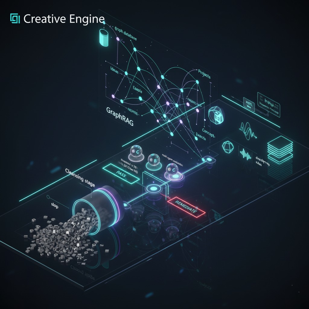 Conceptual diagram of experimental Creative Engine architecture