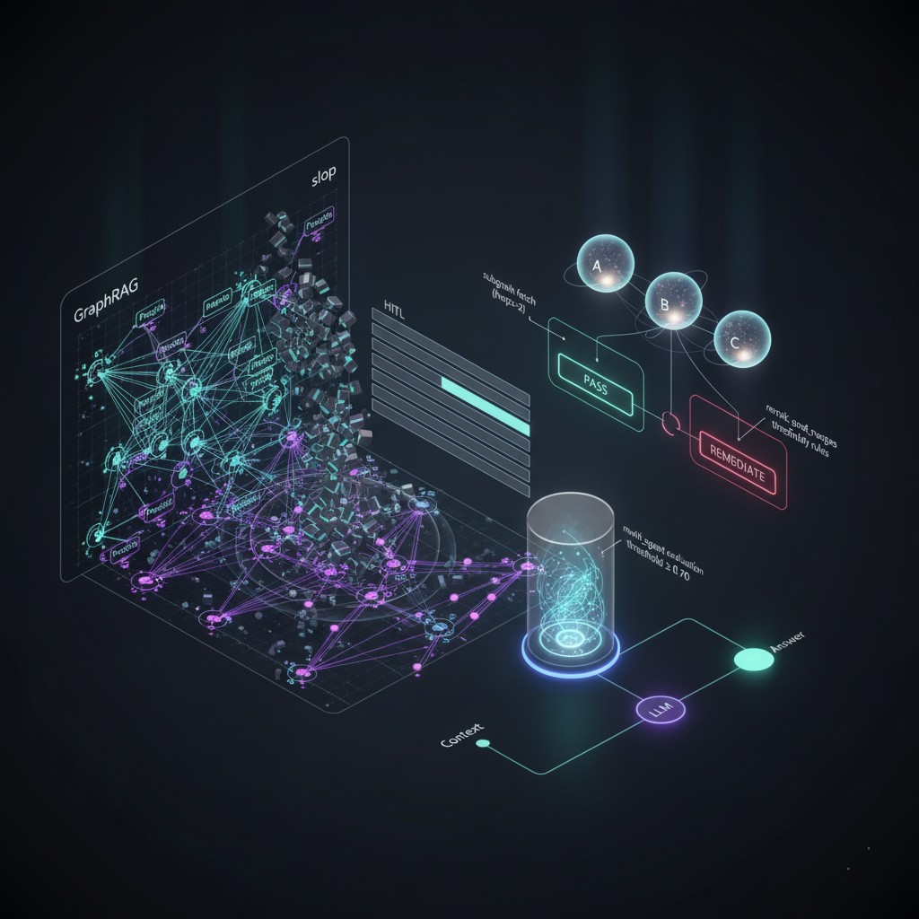 GraphRAG Knowledge Graph Architecture
